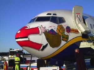 SANTA HAVE AKSIDENT ... I LATE TO SUM HOUSES THAT YEAR !!!!!